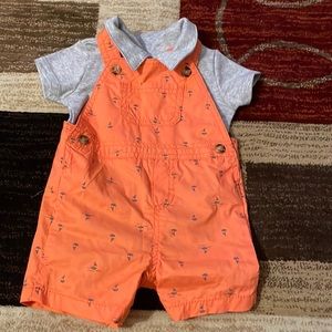 Carter’s baby two piece overall